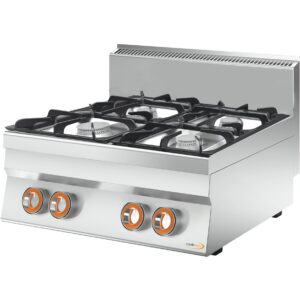 Cookmax Gas-kookplaat, 4 branders