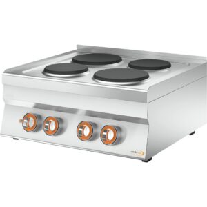 Cookmax Elektrische kookplaat, hoogrendement, 4 platen