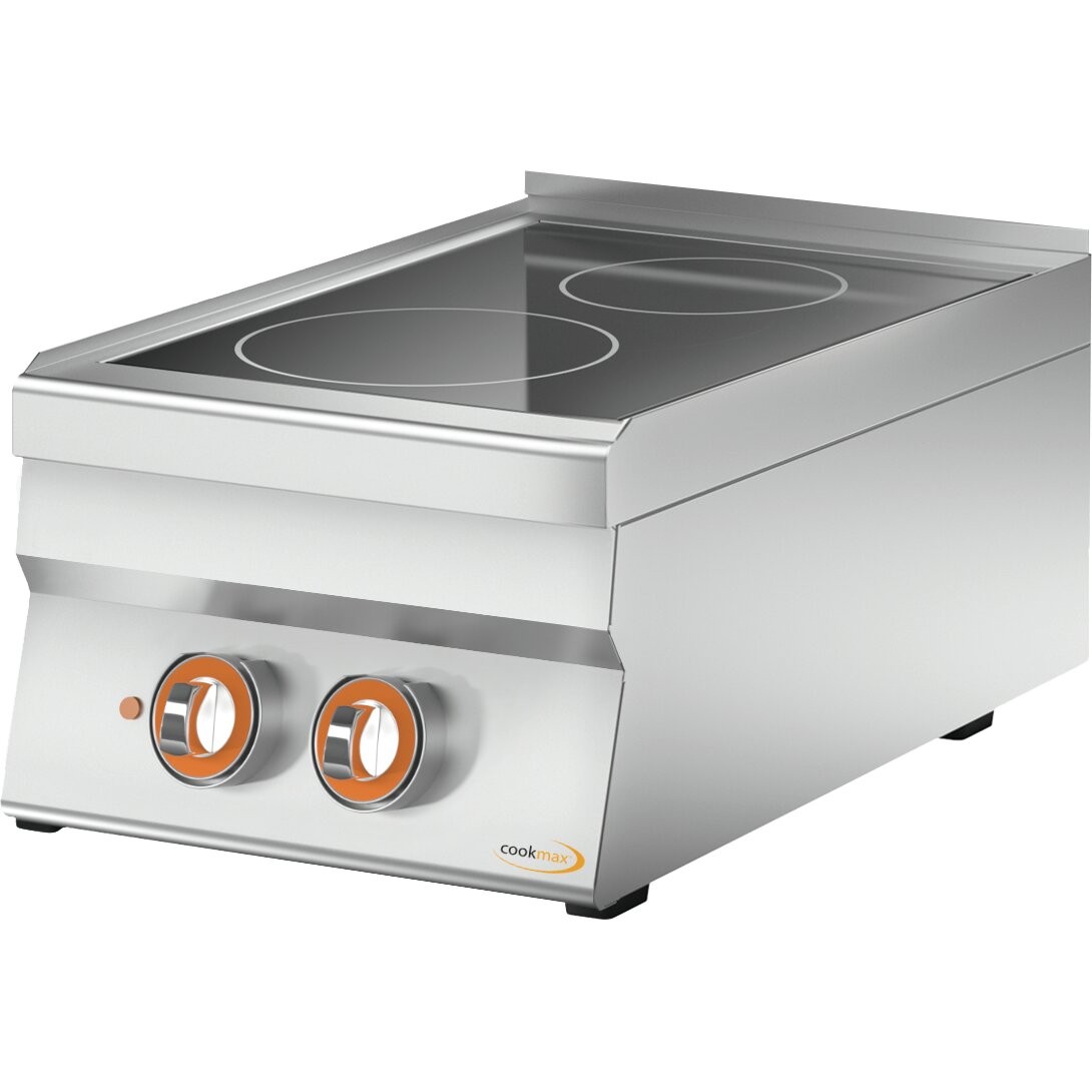 Cookmax Keramische kookplaat, hoogvermogen, 2 zones