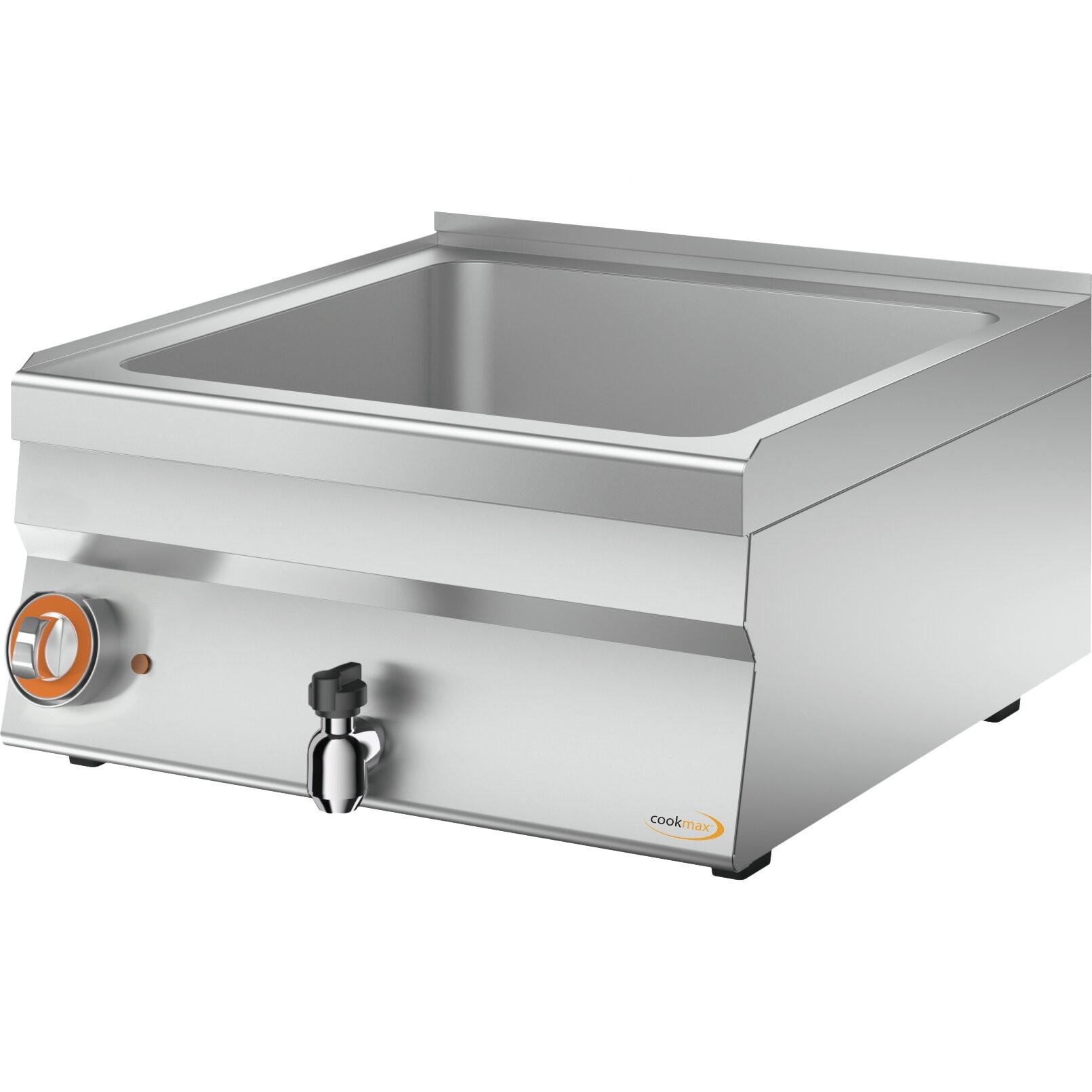 Cookmax Elektrische Bain-Marie, GN 1/1 + GN 1/2, H 150 mm