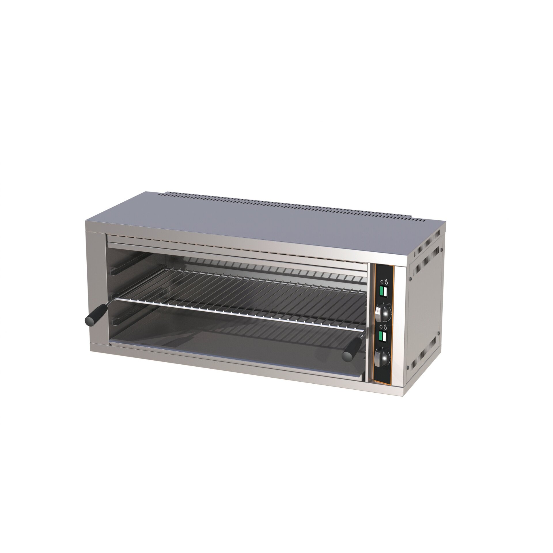 Cookmax Salamander 3 inschuifhoogtes 880 x 370 x 380 mm