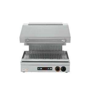 Cookmax Lift-energiebesparende Salamander Hi-Light voor 2 borden 600 x 500 x 525 mm