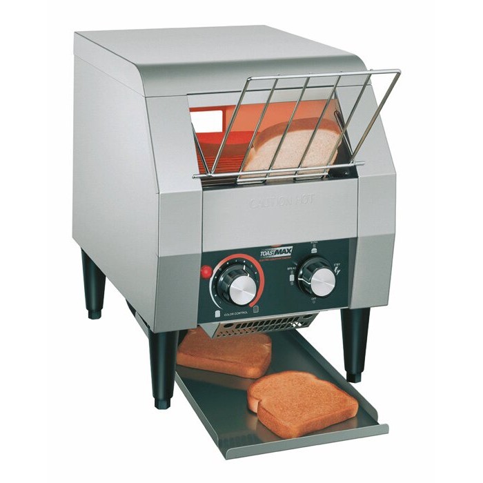 Cookmax Doorloop-broodrooster voor 180 sneetjes/u 289 x 416 x 387 mm