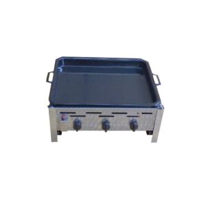 Cookmax Profi-gasbraadpan 3-pits met pan