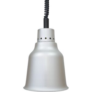 Cookmax Warmtestraler Aluminium Witlicht 250 W ø 190 mm H = 850-1900 mm