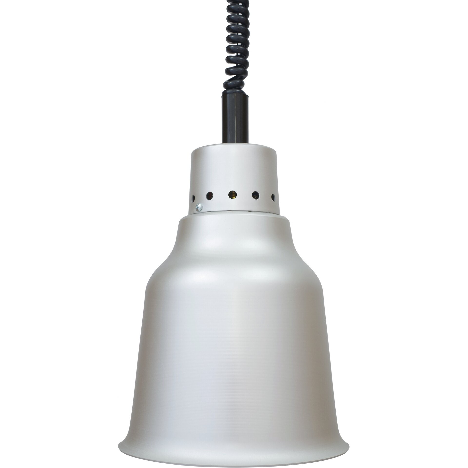 Cookmax Warmtestraler Aluminium Witlicht 250 W ø 190 mm H = 850-1900 mm