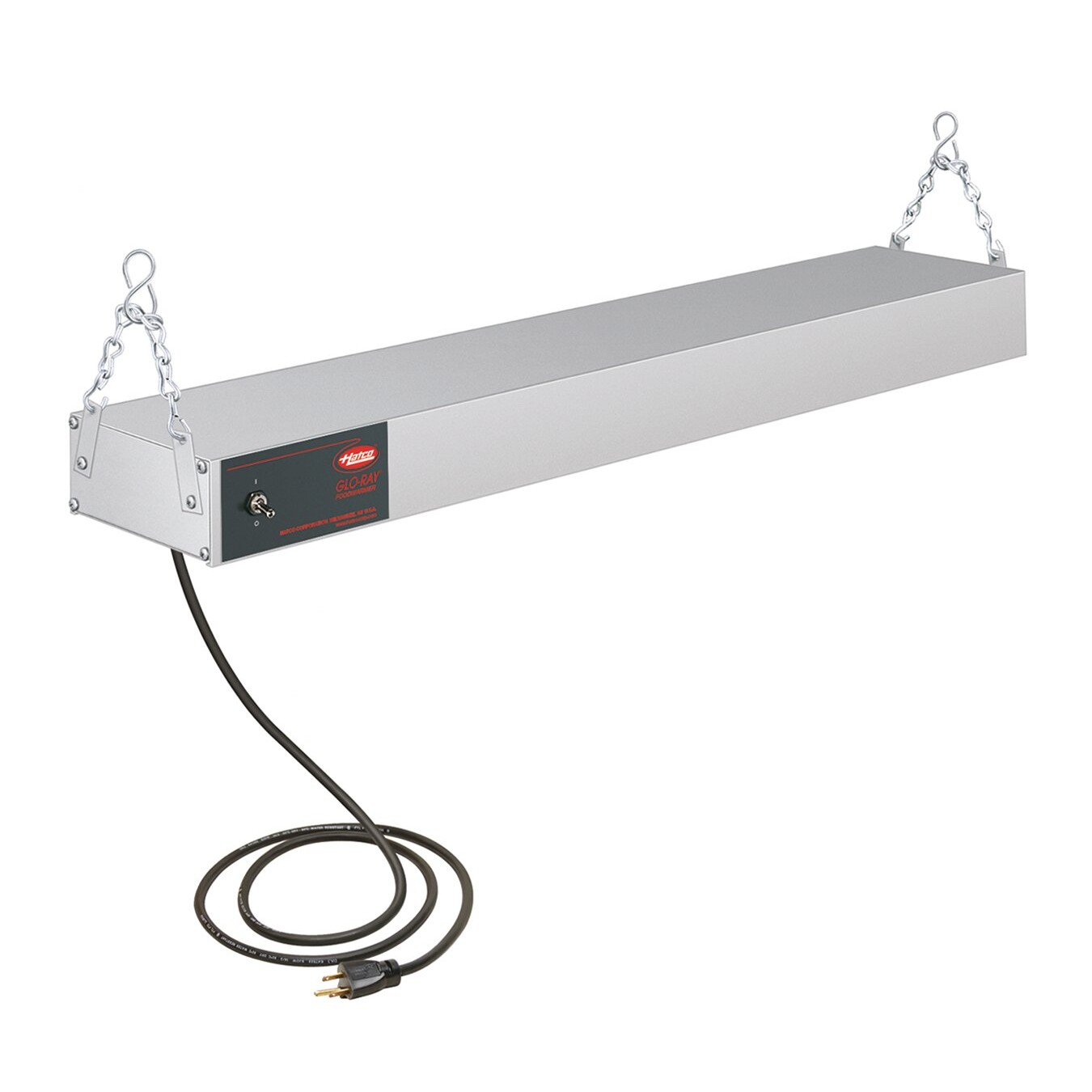 Cookmax Warmtebrug met kettingbevestiging B=760 mm / 760 x 150 x 70 mm