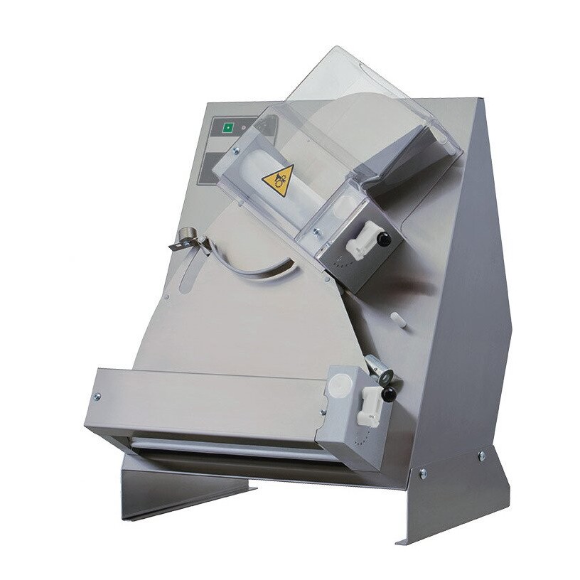Cookmax Deeguitrolmachine voor ronde pizza's tot ø 300 mm / 430 x 500 x 630 mm