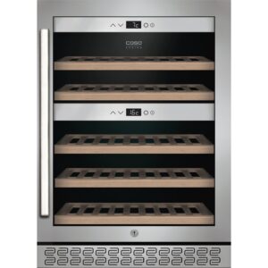 Cookmax Wijnkoelkast 2 zones, voor 40 flessen, inbouwgeschikt