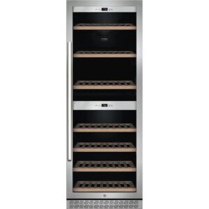Cookmax Wijnkoelkast 2 zones / voor 126 flessen, inbouwbaar