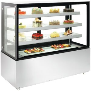Cookmax Gebaksvitrine, 670 l