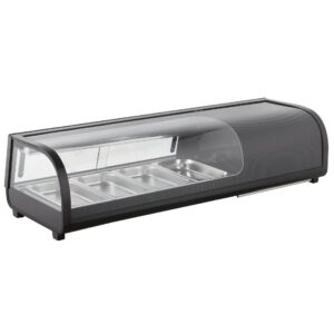 Cookmax Sushivitrine 4 x GN 1/3 / 1177 x 420 x 265 mm