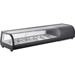 Cookmax Sushivitrine 6 x GN 1/3 / 1530 x 420 x 265 mm