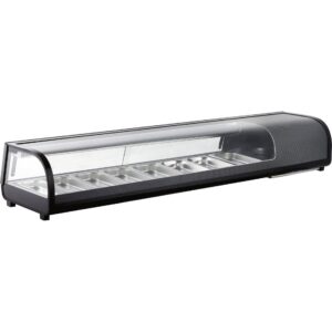 Cookmax Sushivitrine 8 x GN 1/3 / 1800 x 420 x 265 mm
