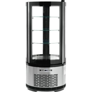 Cookmax Gebaksvitrine Geforceerde koeling 100 l 480 x 480 x 1030 mm
