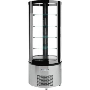 Cookmax Gebaksvitrine met geforceerde koeling 400 l 695 x 695 x 1750 mm