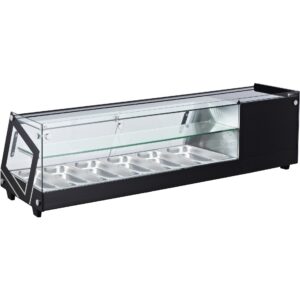 Cookmax Tapasvitrine 6 x GN 1/3