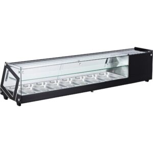 Cookmax Tapasvitrine 8 x GN 1/3