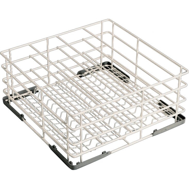 Cookmax Glazenkorf 4 opstelrijen voor glazen tot ø 85 mm / 385 x 385 x 170 mm
