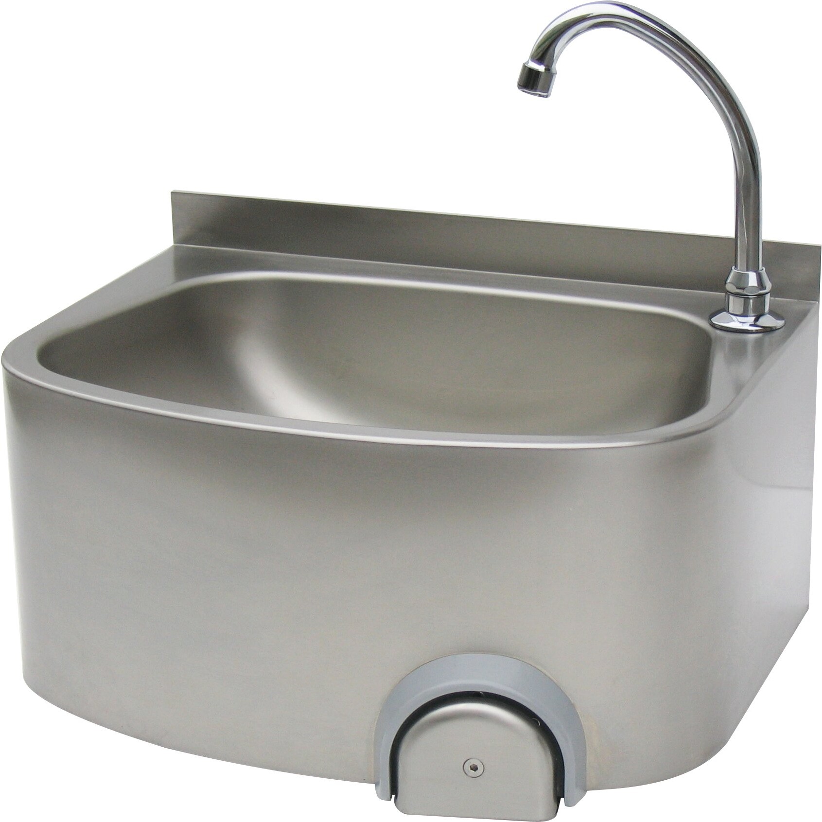Cookmax Handwasbak halfrond ovale kom wandmontage 480 x 360 x 220 mm
