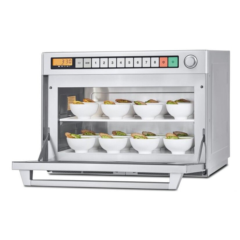 Cookmax Panasonic-magnetron NE-1880 1800 W 44 l GN 1/1 met toetsenpaneel 650 x 526 x 471 mm - Afbeelding 3