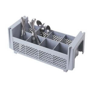 Cookmax Vakkenbestekkorf 8 vakken á 89 x 89 x 112 mm / 500 x 250 x 184 mm