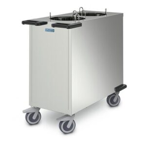 Cookmax Bordenstapelaar onverwarmd Roestvrij staal tot 122 borden max. ø 180 tot 330 mm