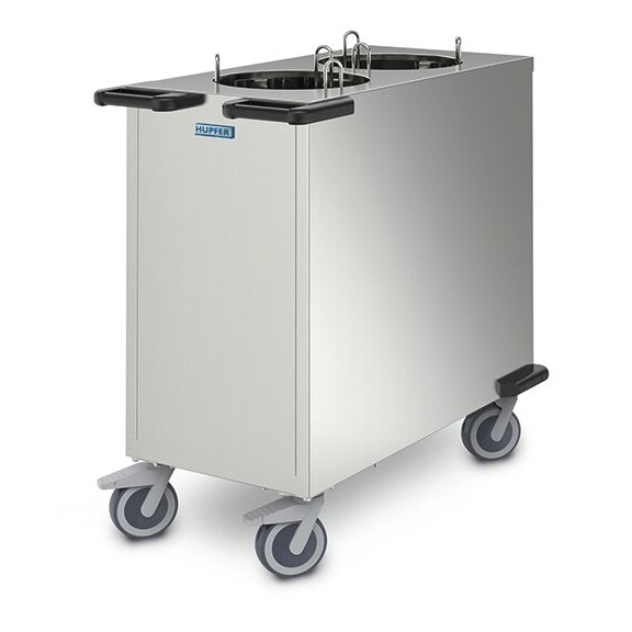 Cookmax Bordenstapelaar onverwarmd Roestvrij staal tot 122 borden max. ø 180 tot 330 mm