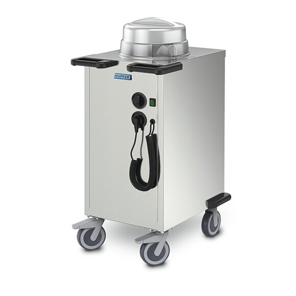 Cookmax Bordenstapelaar verwarmd roestvrij staal tot 83 borden max. ø 190 tot 260 mm