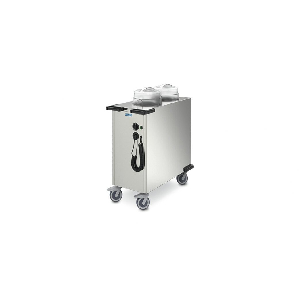 Cookmax Bordenstapelaar verwarmd roestvrij staal tot 122 borden max. ø 180 tot 330 mm