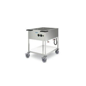 Cookmax Spijsuitgiftewagen 2 x GN 1/1 met folieverwarming 677 x 914 x 899 mm