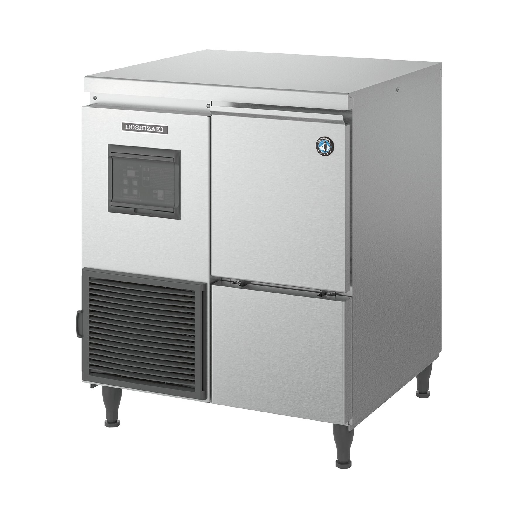 Hoshizaki Schilferijsmachine FM-80 / 85,00 kg/24h / 26,00 kg voorraad / Luchtkoeling