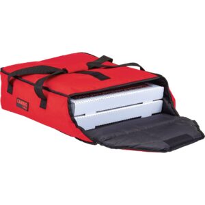 Cookmax Pizza-transporttas, GoBag, rood, voor 2 x 406 mm pizzadozen