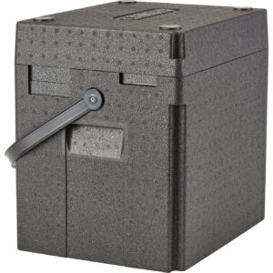 Cookmax Drankencontainer Cam GoBox EPP met riem 35,00 l, zwart
