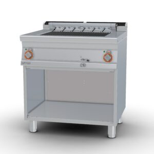 Lotus Elektrische contactgrill 2 zones CWK-78ET Serie 70, driefasig, open onderbouw