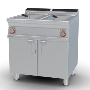 Lotus Elektrische friteuse 2x13 l F2/13-78ET Serie 70, driefasig, zeef, deksel