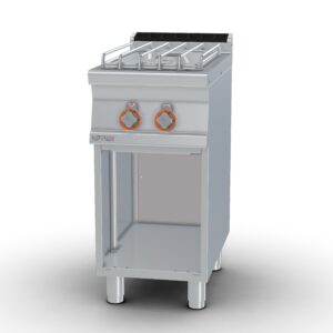 Lotus Gas-kookplaat 2 branders PC-74GP Serie 70, open onderbouw