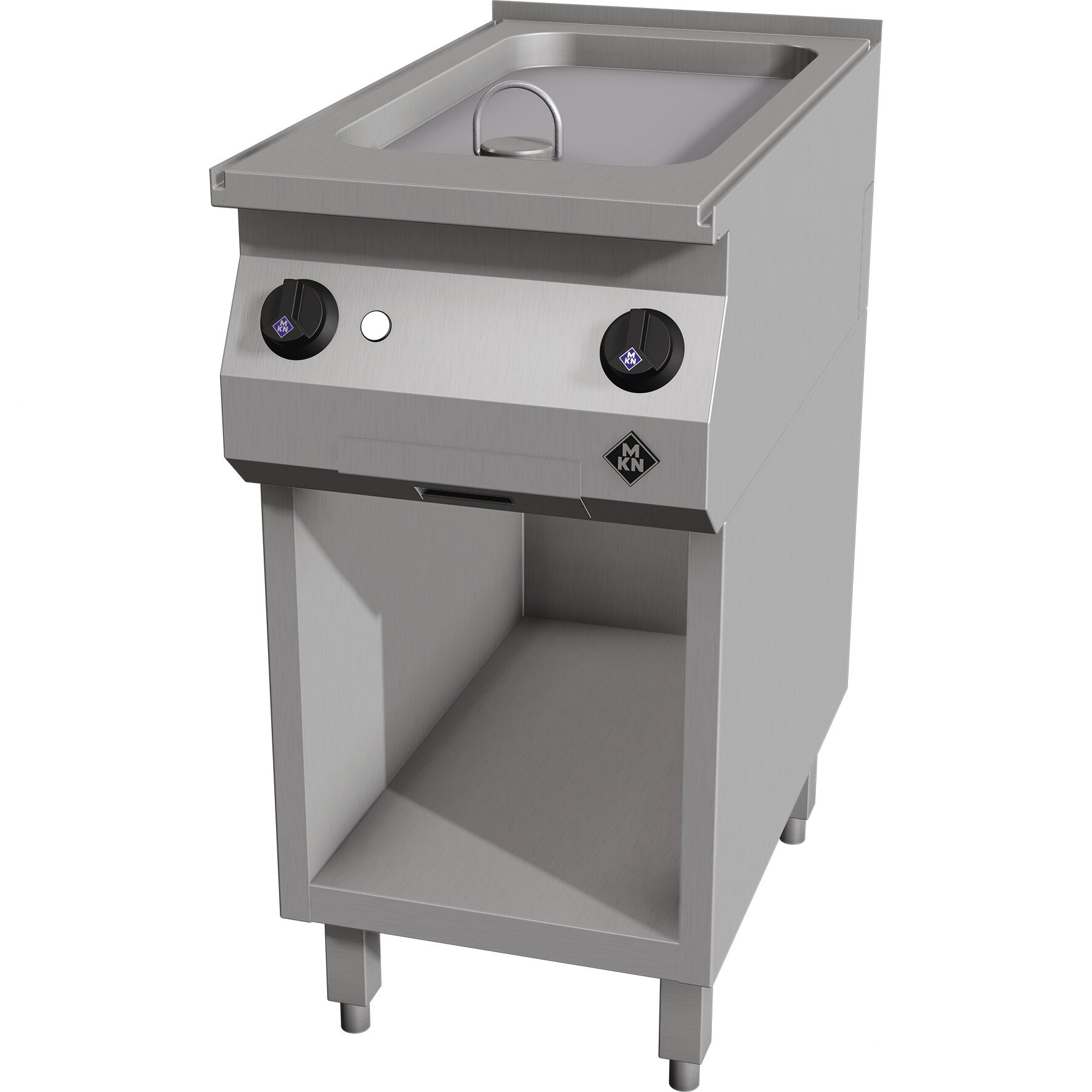 MKN Elektro-Griddleplaat glad PowerBlock / 3/4 Supra / Bakoppervlak 300 x 540 mm
