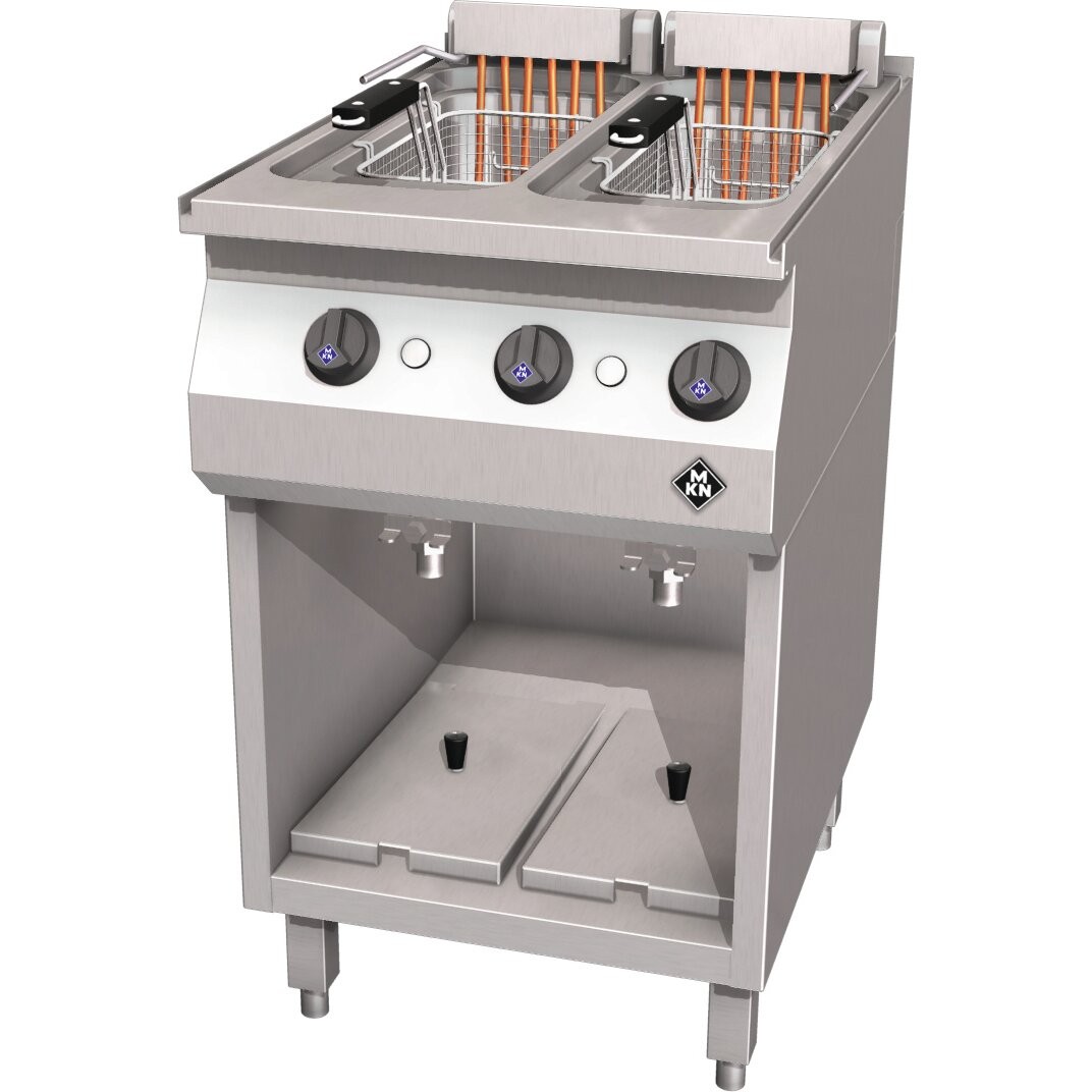 MKN Elektro-Friteuse 2 x 12,50 l /London II 2 x 10,00 kW / 500 x 700 x 700 mm