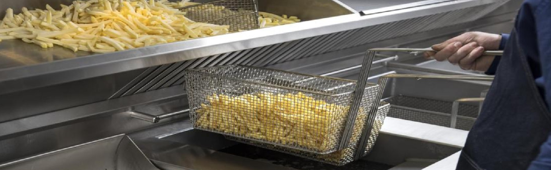 Verse friet uit een The Fryer Company frituurketel