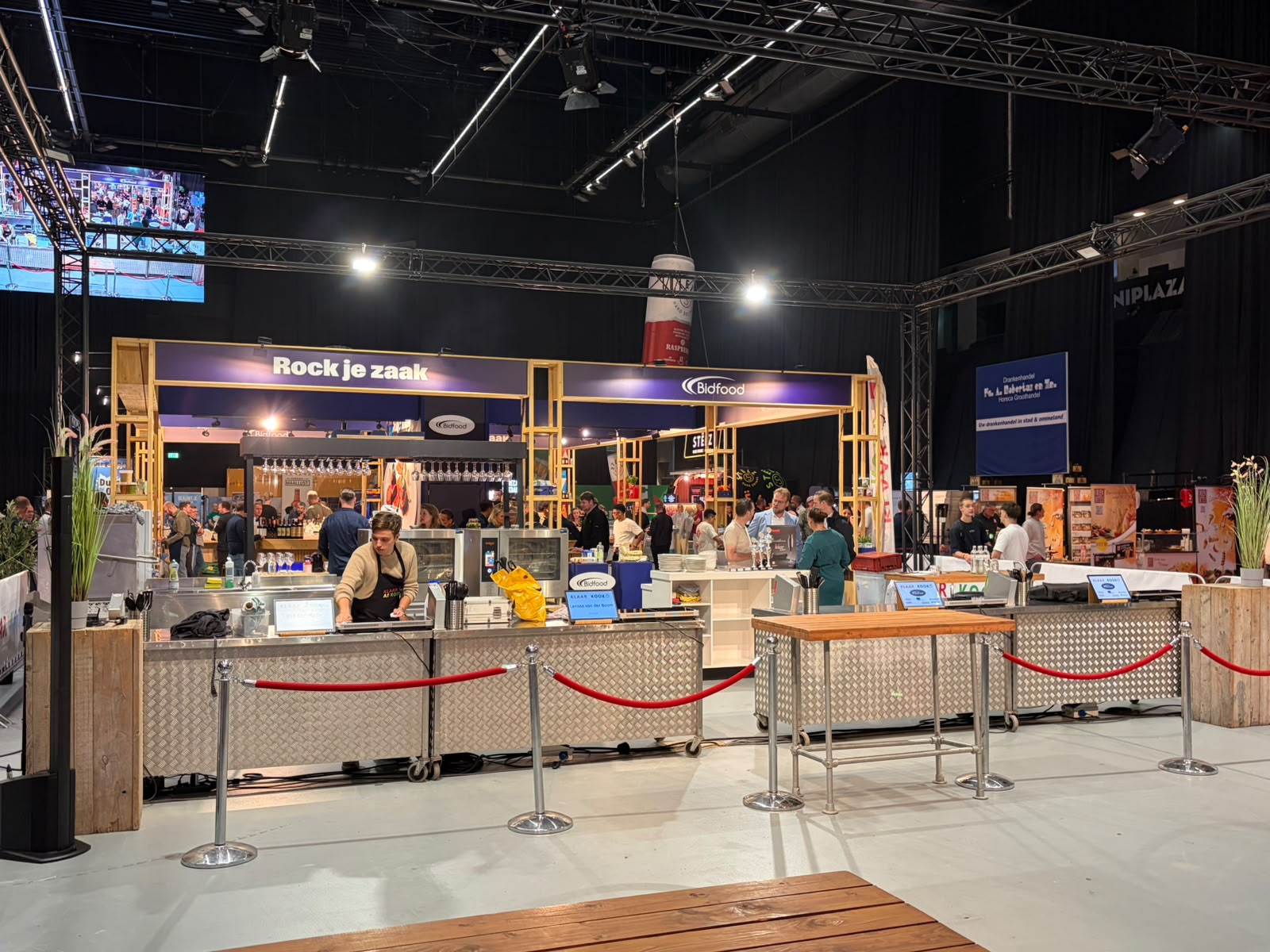 De wedstrijdkeuken van Klaar Af Kook op de Horeca Xperience 2026